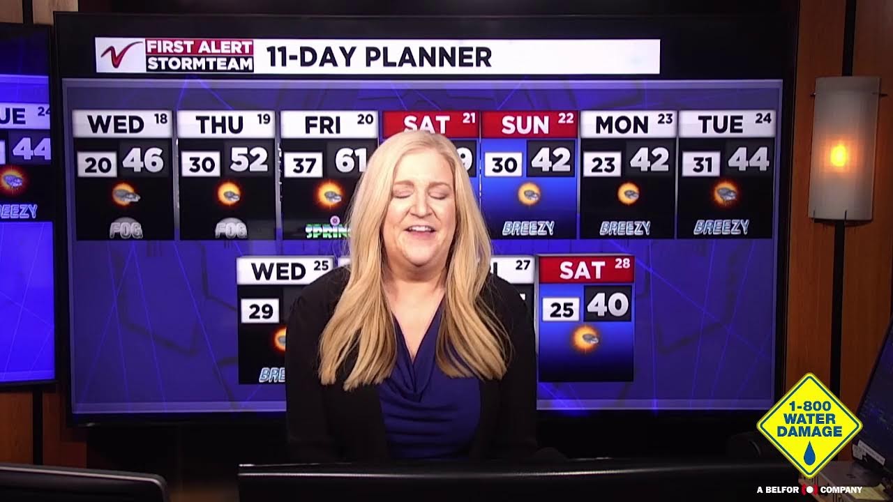 VNN Weather: Warmup brings fog chances