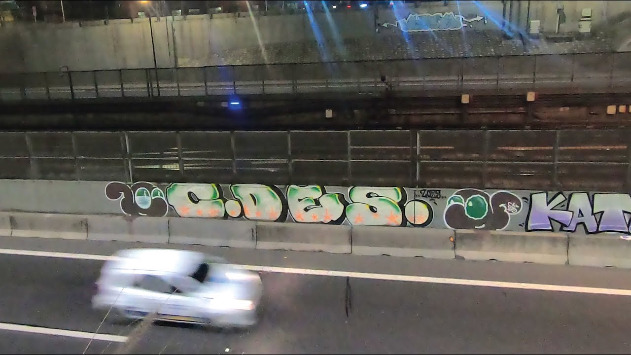 Trow up Sokum graffiti bombing #8