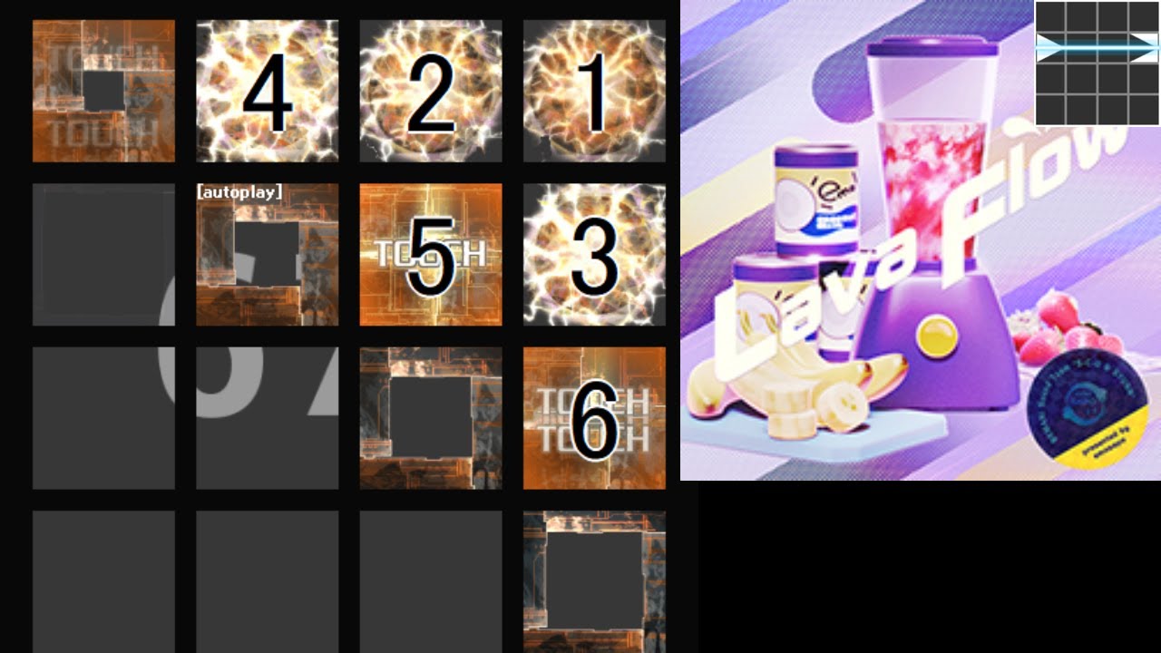 【jubeat festo】 Lava Flow [2] [EXT] 譜面確認(シャッター＋ハンドクラップ＋同時色分け)