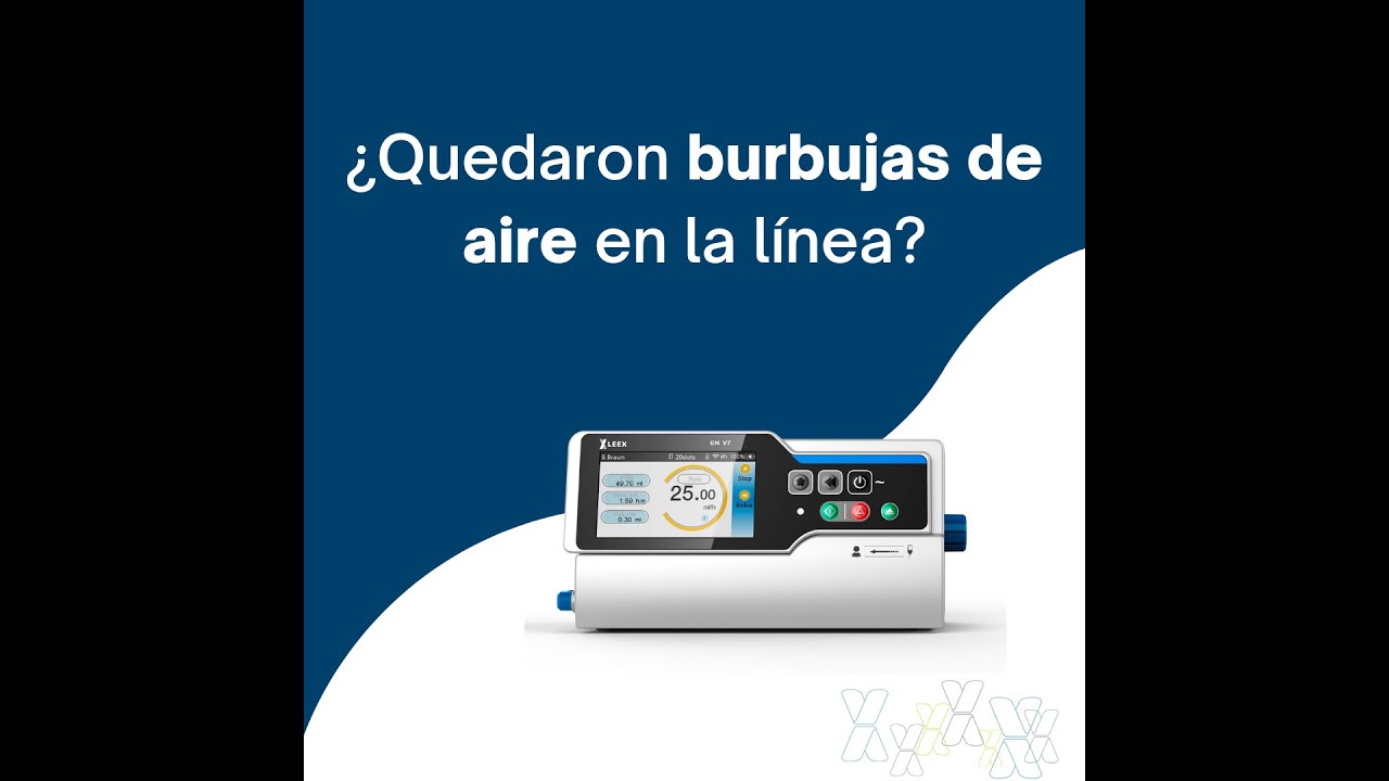 Bomba Volumétrica V7 Leex - Burbujas de aire