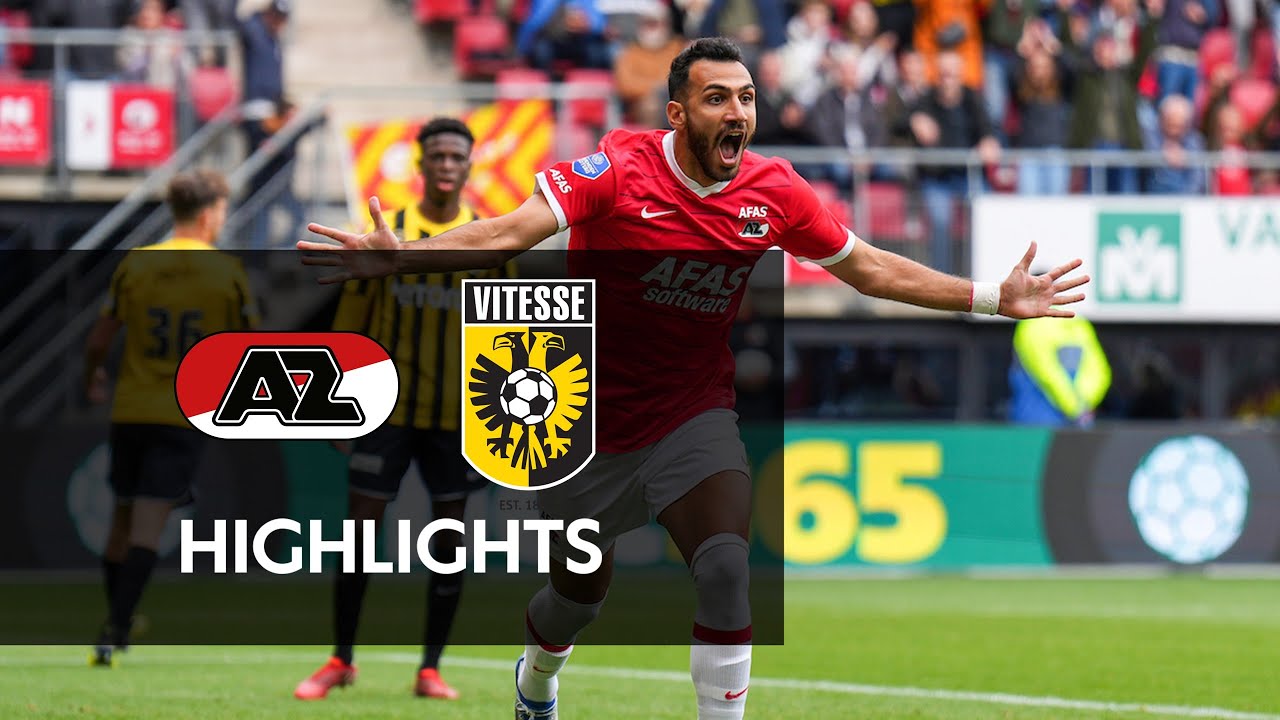 🔥 Doelpuntenfestijn in finale Europese play-offs | Highlights AZ - Vitesse