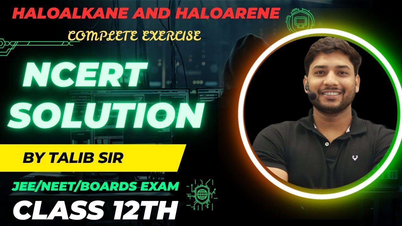 Haloalkane and Haloarene Full Exercise | Class 12  | NCERT Solutions|class 12 #class12 #chemistry 
