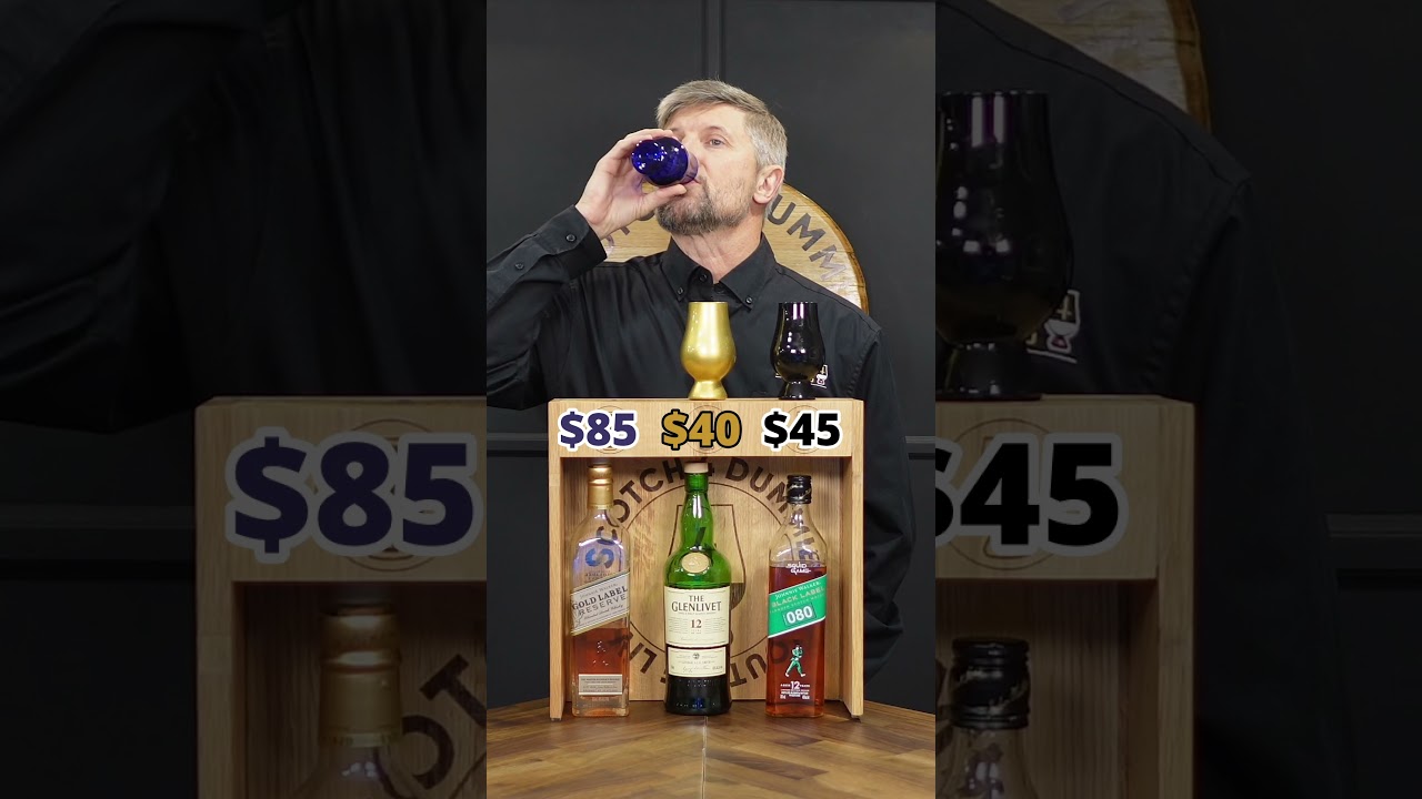 Johnnie Walker Black Squid Game vs Glenlivet 12 vs Johnnie Walker Gold Reserve