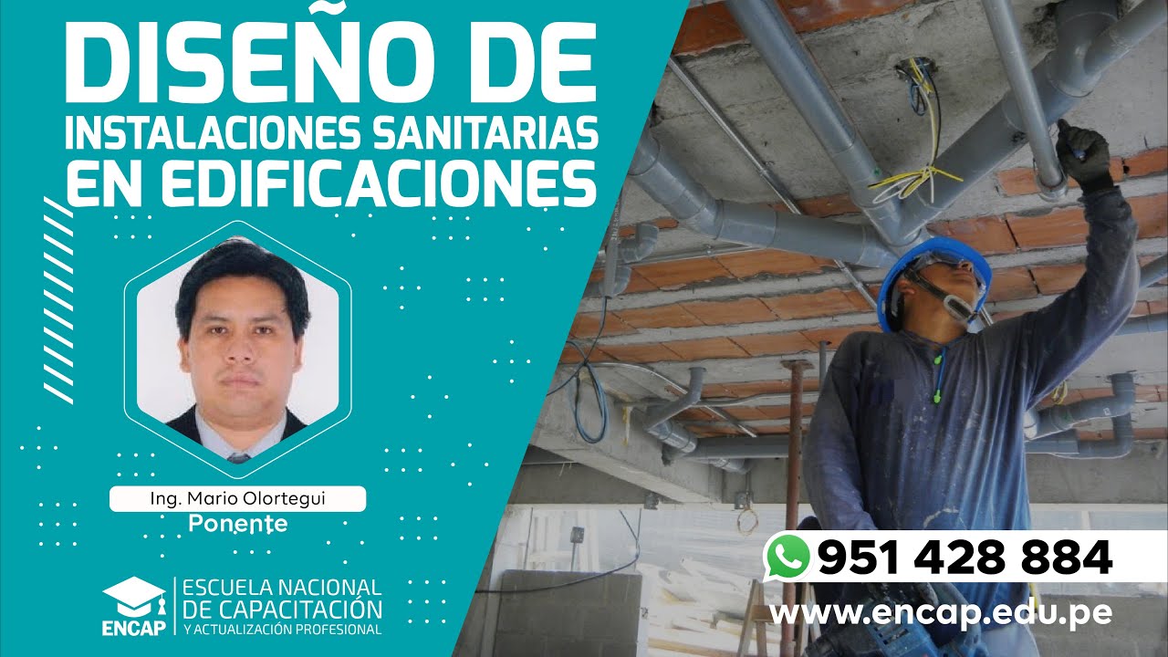 CURSO: DISEÑO DE INSTALACIONES SANITARIAS EN EDIFICACIONES 2025