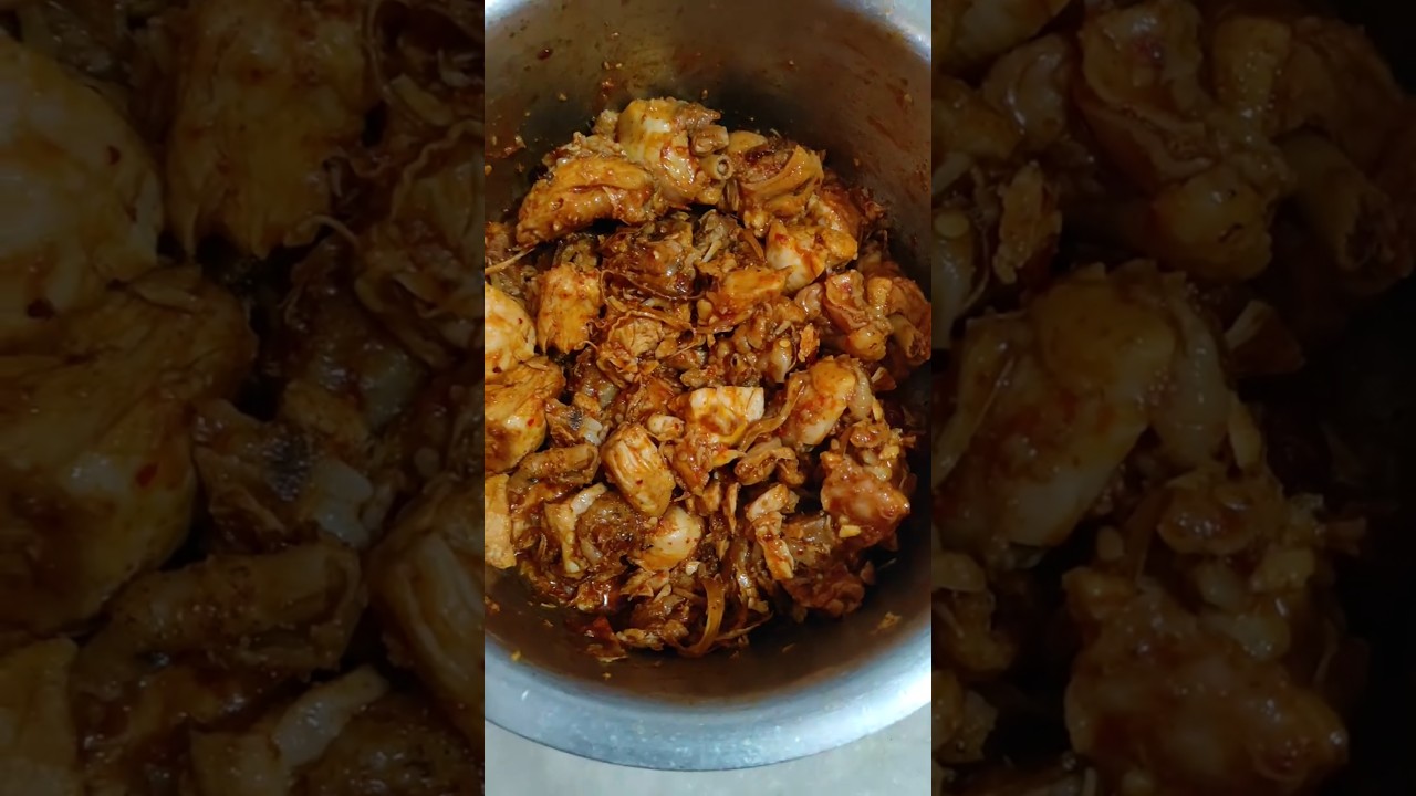 Chicken with dry bamboo shoot|Honoso han #cooking #chickendishes #nagaland