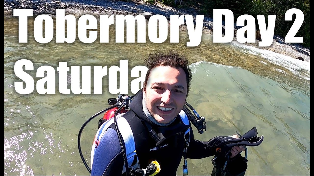 Saturday | 3 Day Scuba Trip to Tobermory, Ontario Canada (Part 2 of 3) Diving at Cedar Hill park