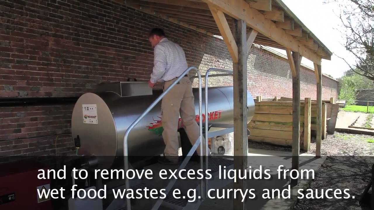 Tidy Planet's A900 Rocket Food Waste Composter