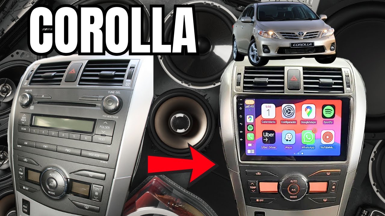 Como instalar stereo Android en un Corolla: ¡Transformación Total!