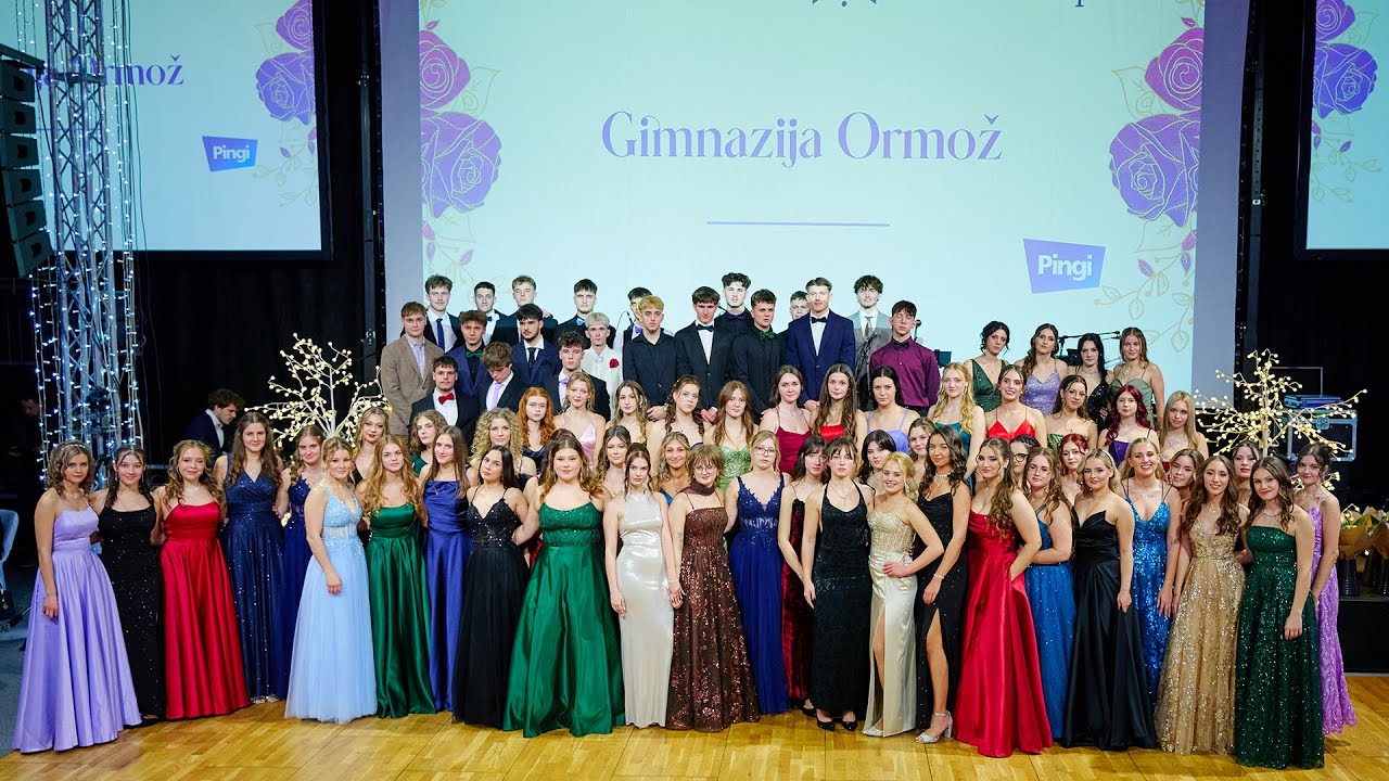 Maturantski ples Gimnazija Ormož 2026