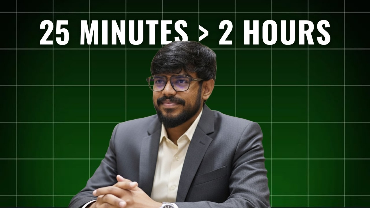You’re Studying Wrong (Use This 25-Minute Rule Instead)
