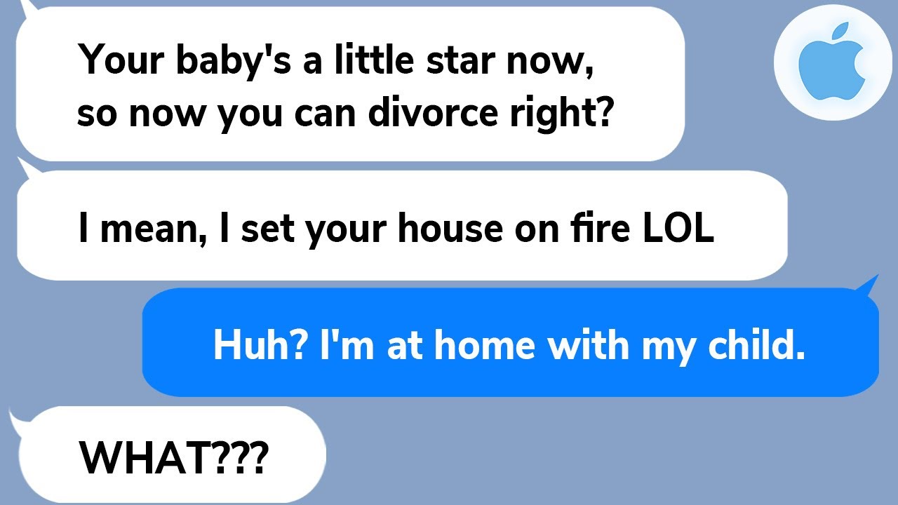 【Apple】My husband’s mistress contacted me saying that she set my house on fire…