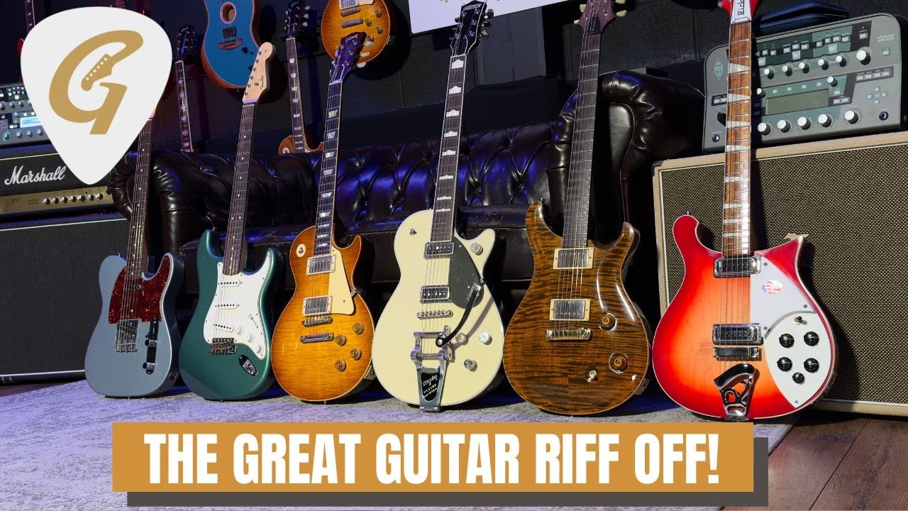 Guitar No Talk - What sounds different between a Fender, Gibson, PRS, Rickenbacker and a Gretsch
