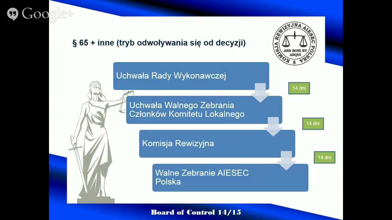 Regulamin i Statut - co każdy członek EB wiedzieć powinien ?