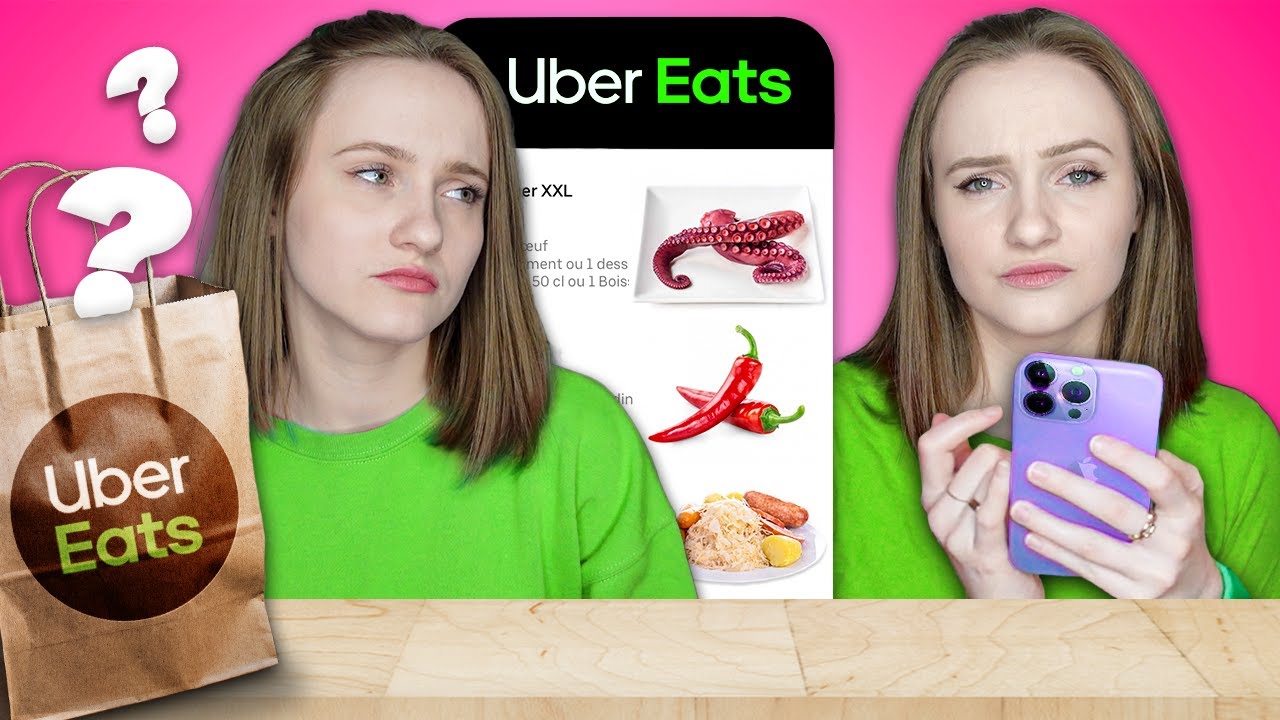 ON COMMANDE QUE DES PLATS QU'ON AIME PAS SUR UBER EATS !