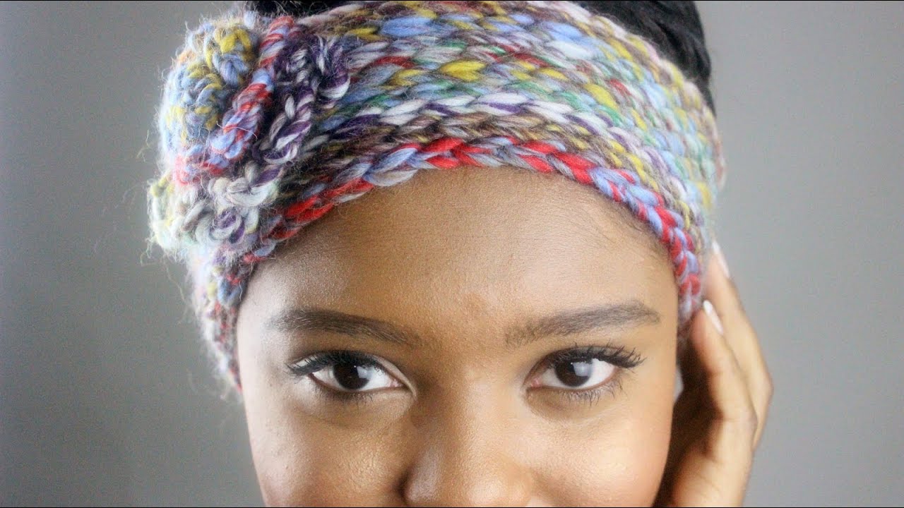 Crochet Flower Headband