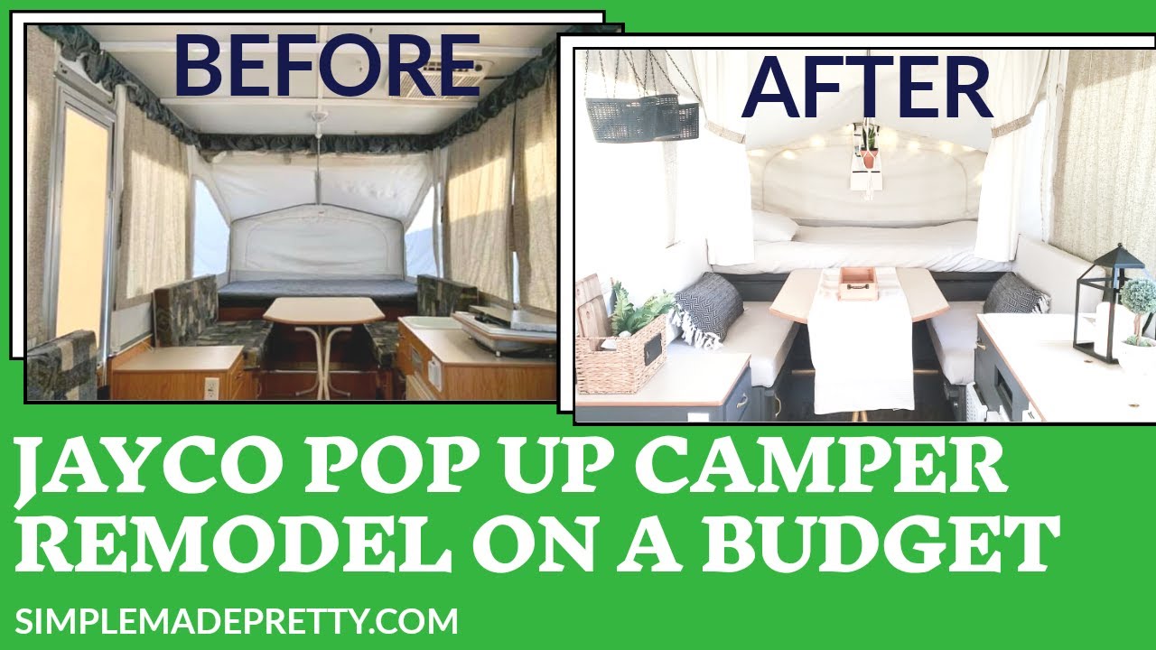 Jayco Swift Pop Up Camper Remodel - Pop up Camper Update,