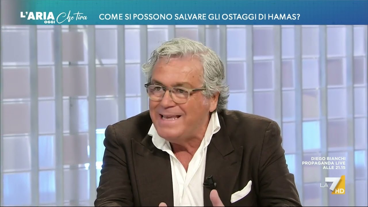 Gaza, l'ex agente segreto Marco Mancini: 