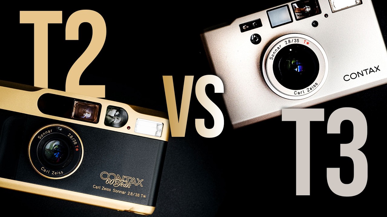 CONTAX T2 VS T3: сравнение самых дорогих пленочных компакт-камер!