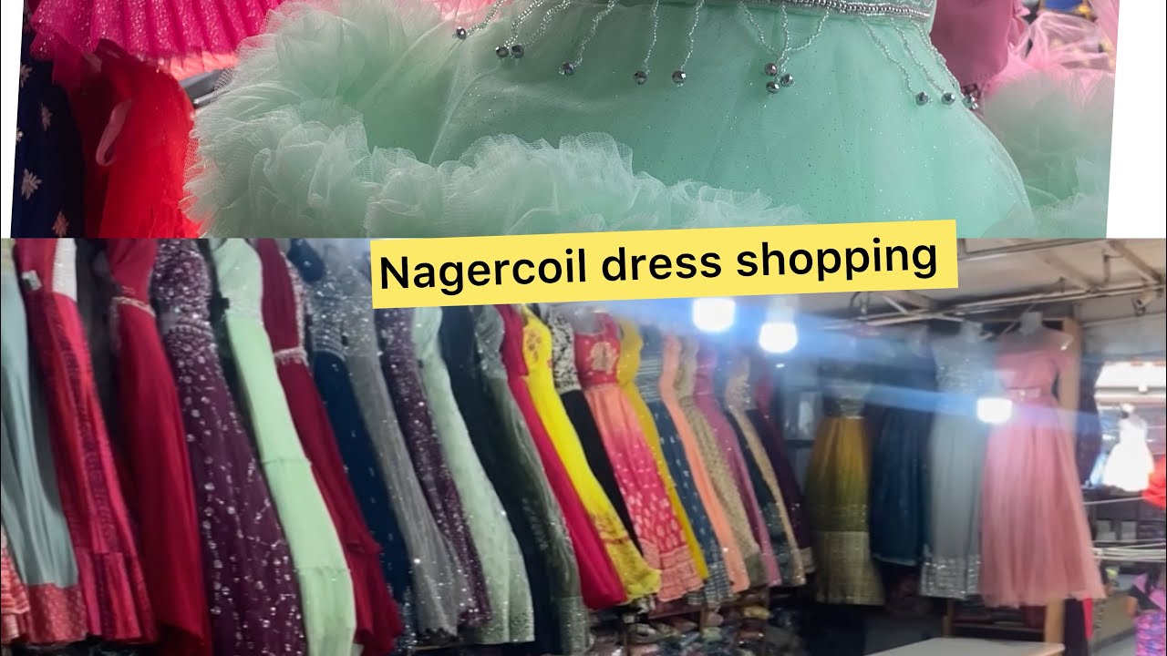 Nagercoil dress shopping vlog /#nagercoil Street shopping @UniqueBluegirl219