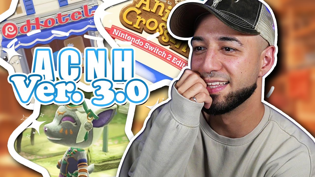 Animal Crossing New Horizons 3.0 Reaction!