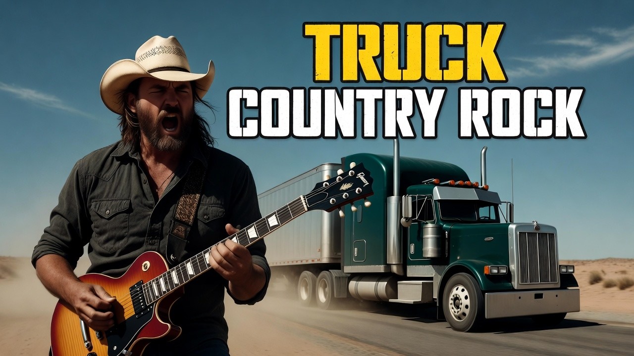 Classic Country Rock Ride 🔥 Guitar Sound & Dusty Daylight