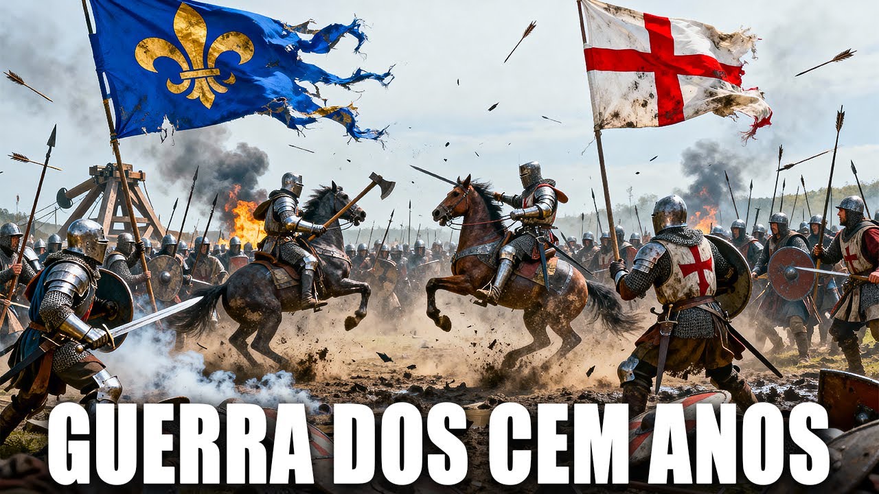 A Guerra dos Cem Anos: França contra Inglaterra