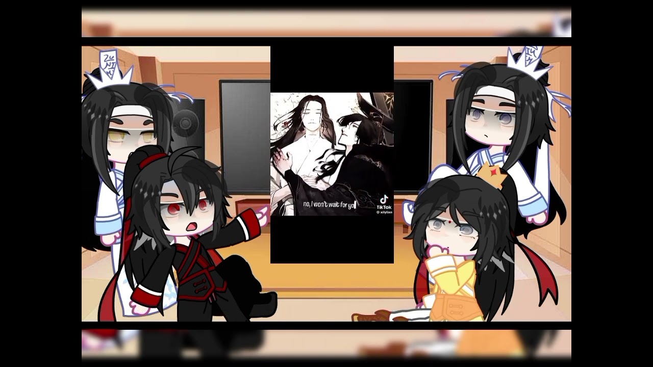 MDZS react to jiang cheng as chu wanning put on 0,5x