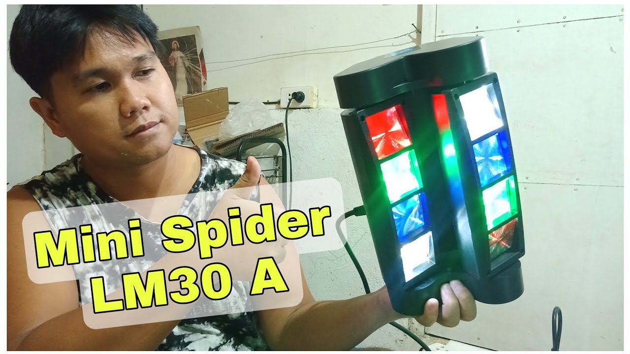 Mini Spider LM30A Disco lights.