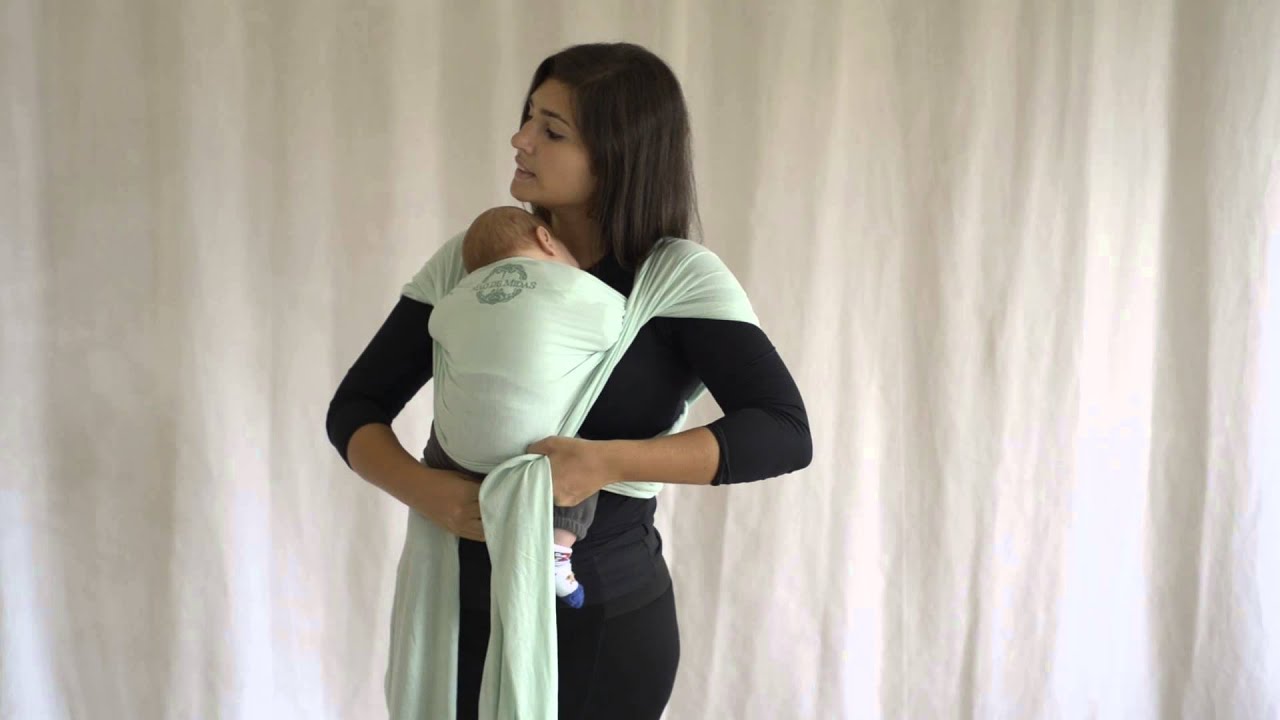 Amarração Canguru com o Wrap Sling da Mão de Midas