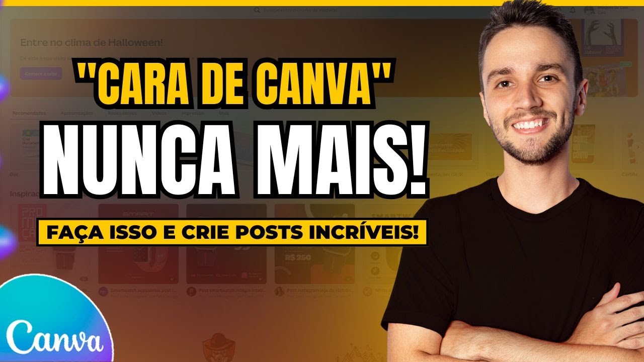 O Segredo dos Posts Profissionais no Canva: 