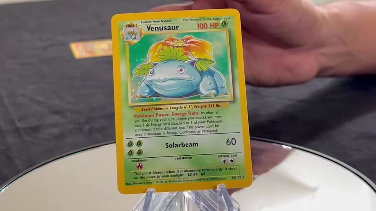 Ep.18 Base Set Venusaur Review and Analysis