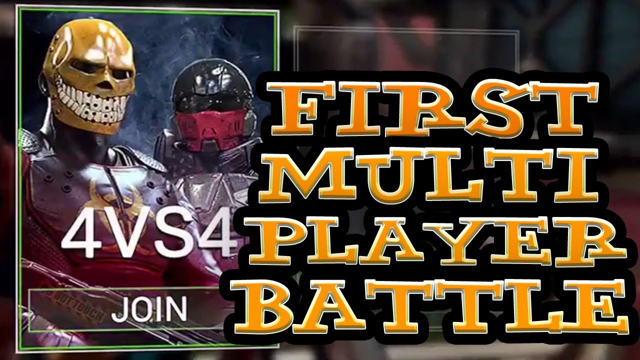 Shadowgun Legends - First Multiplayer Battle ( 4 Vs 4 PVP )