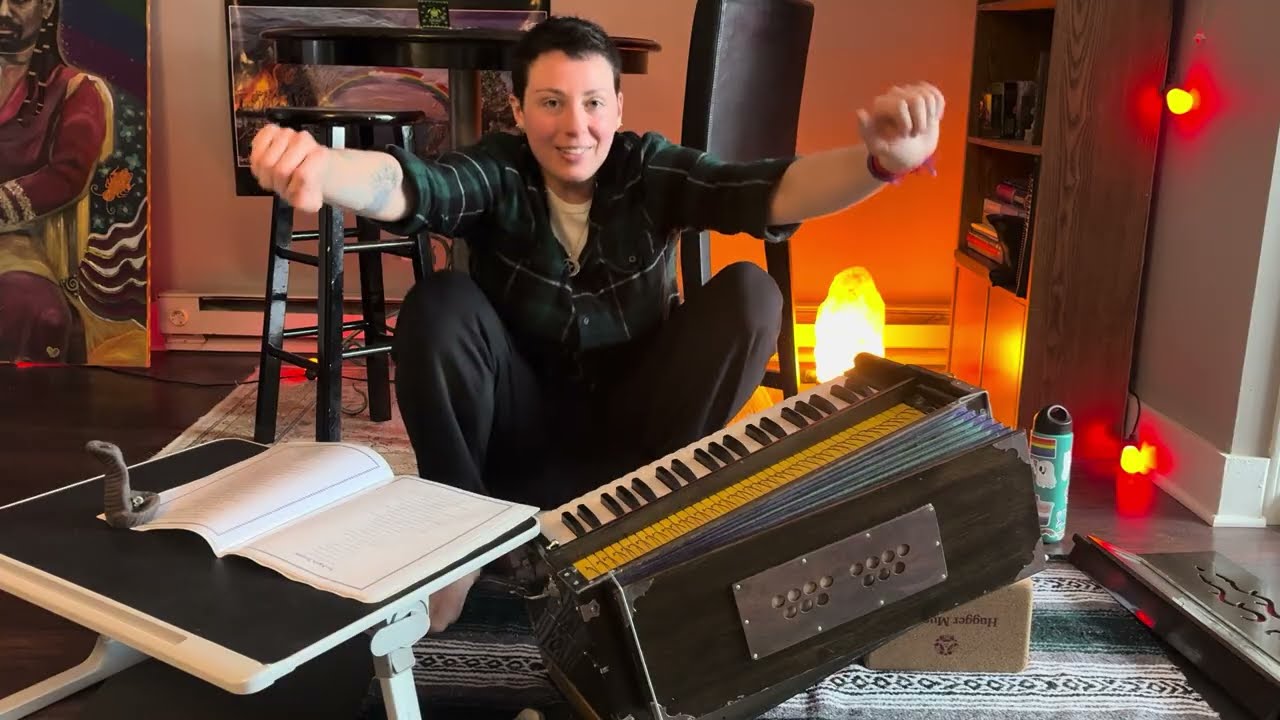 New Year Harmonium Sadhana: Sri Argala Stotram, Devi Mahatmyam, and Hanuman Chalisa