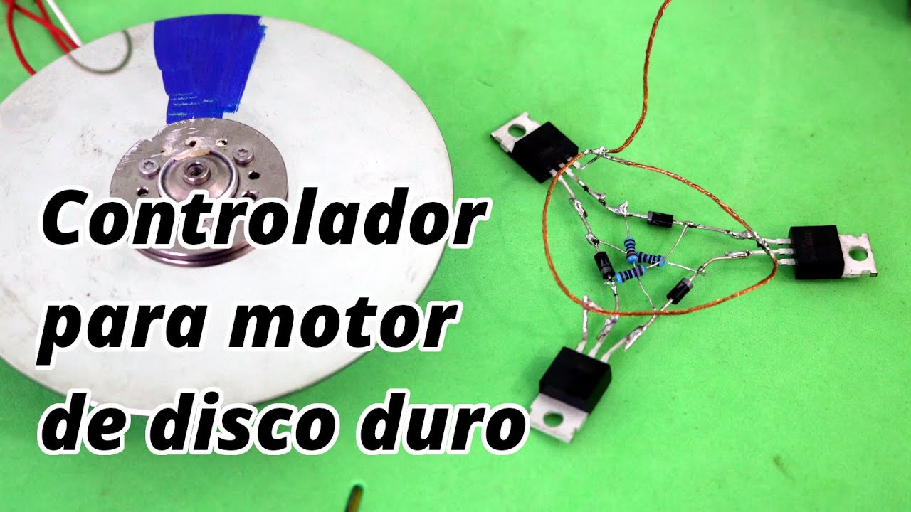 Circuito Controlador para motores de Disco Duro BLDC