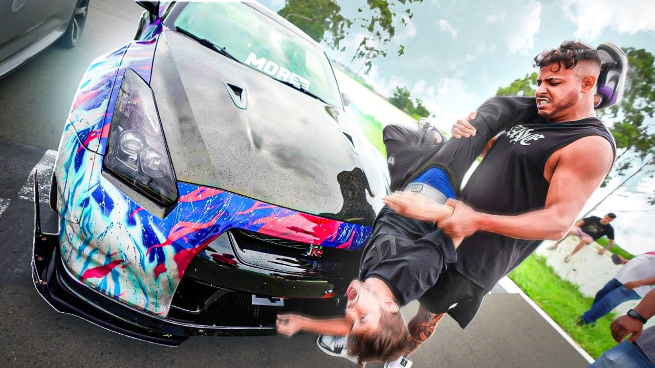 ERA ISSO QUE VOCÊ QUERIA RENATO? RACHA RS4 VS GTR R35