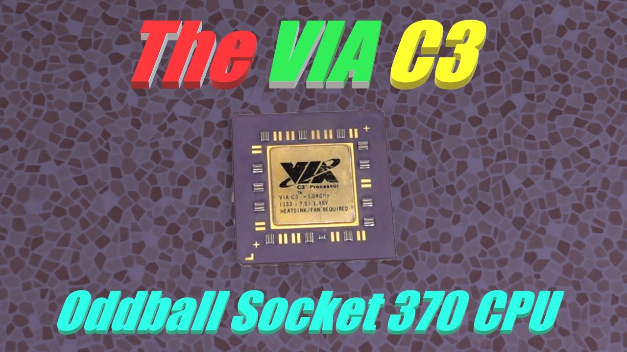 VIA C3 Socket 370 CPU