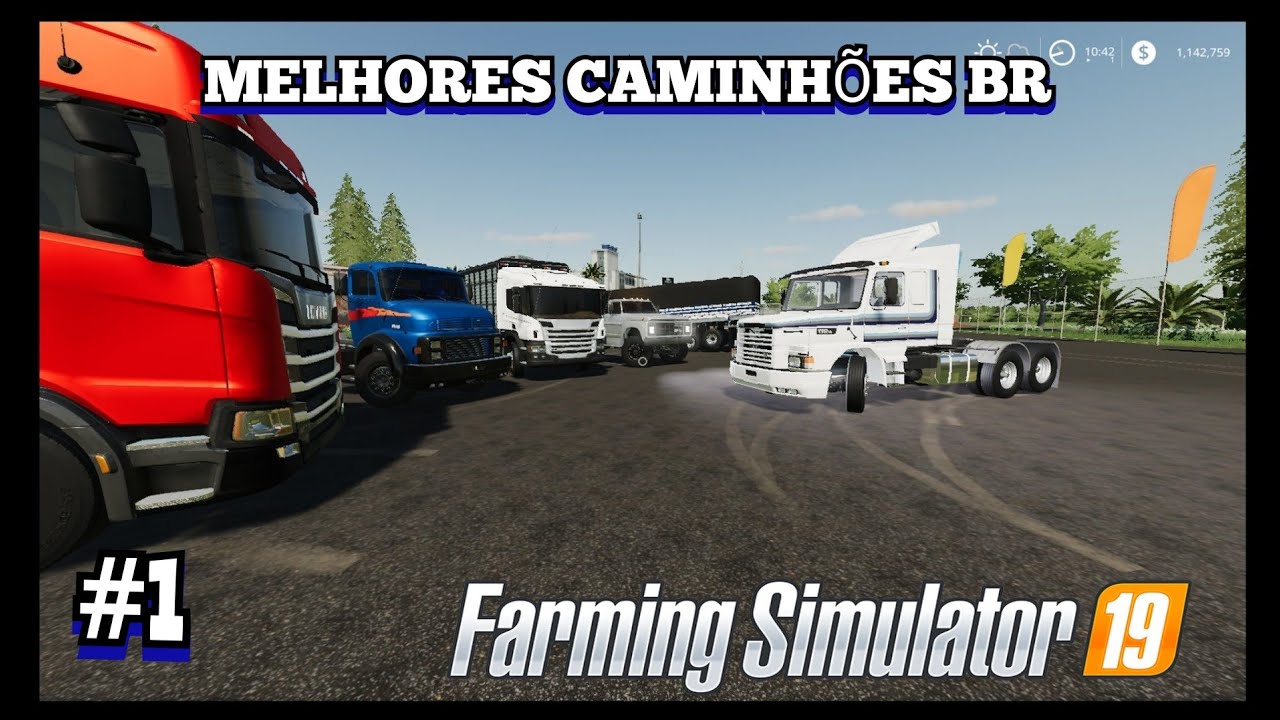 melhores caminhões brasileiros para console XBOX e PS4 (Farming Simulator19) MODS FS19!!!parte 1