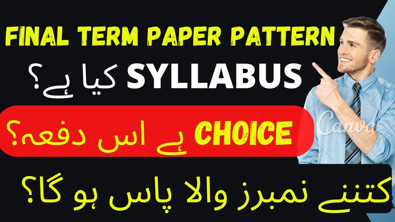vu final term exam 2023_vu finalterm exam pattern_finalterm syllabus_Final ma choice hy k ni?