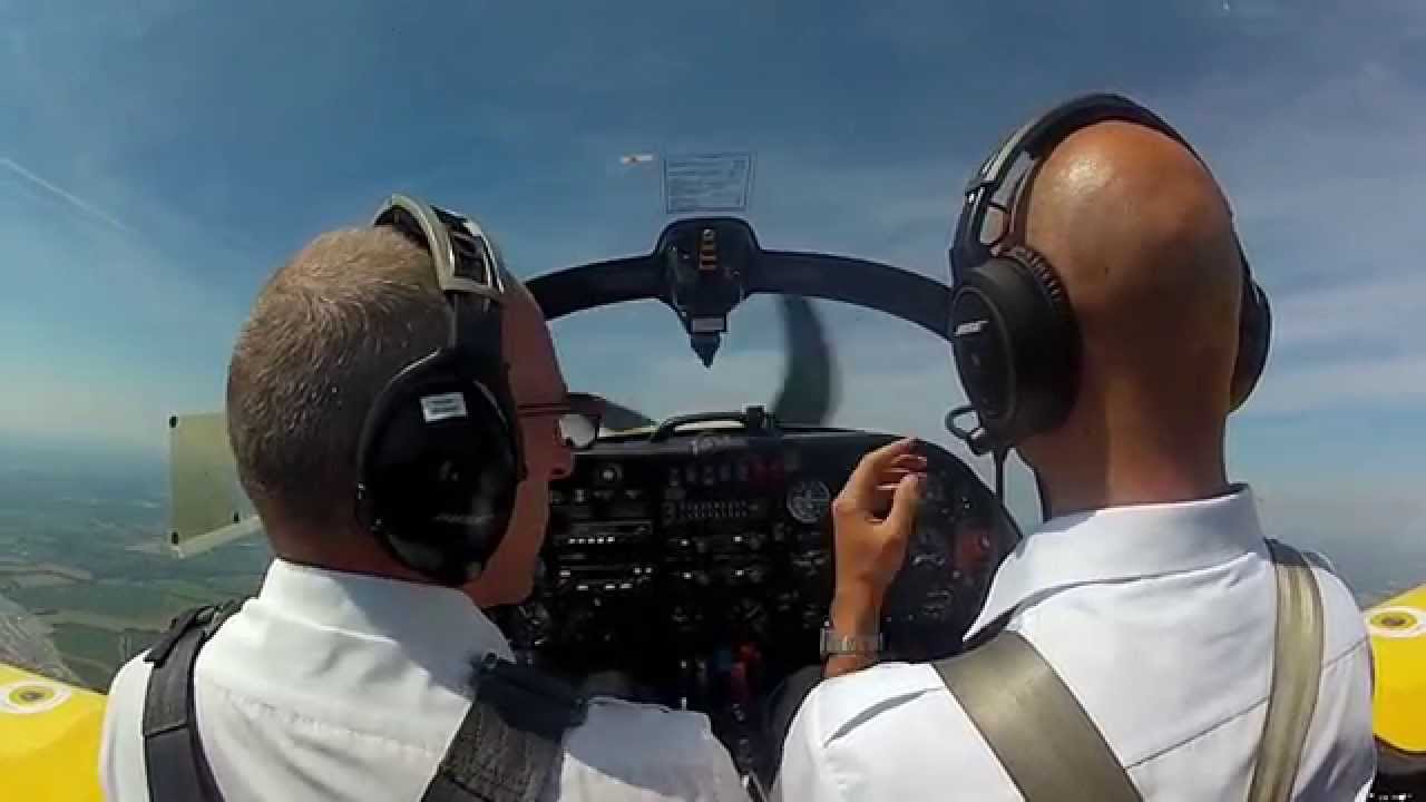 Spin training - Slingsby Firefly