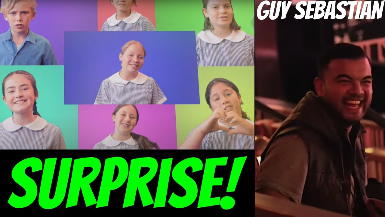 Reaction - Guy Sebastian’s MASSIVE SURPRISE At the Movies! | Angie & Rollen Green