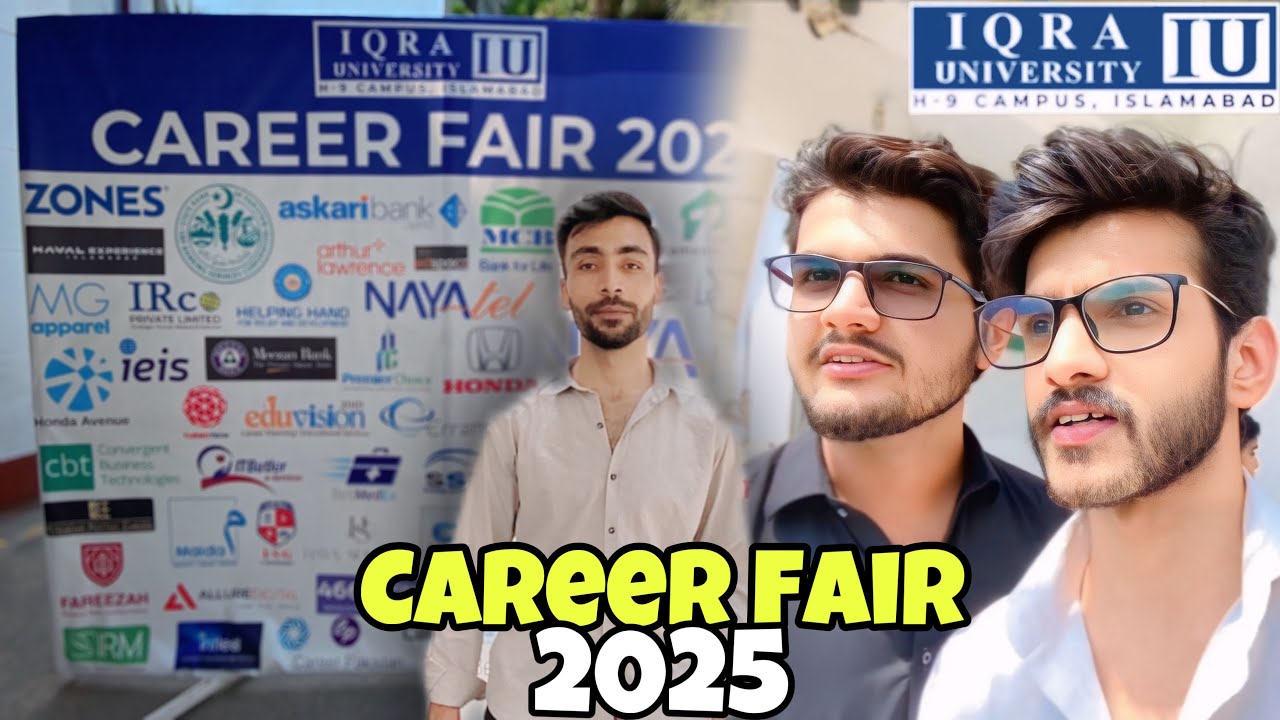 Career Fair 2025|. IQRA UNIVERSITY H-9 CAMPUS
