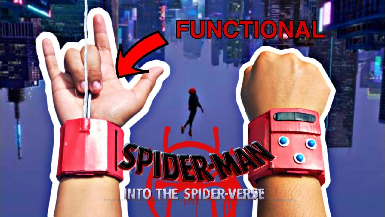 How To Make SpiderMan Webshooter Into The Spider Verse