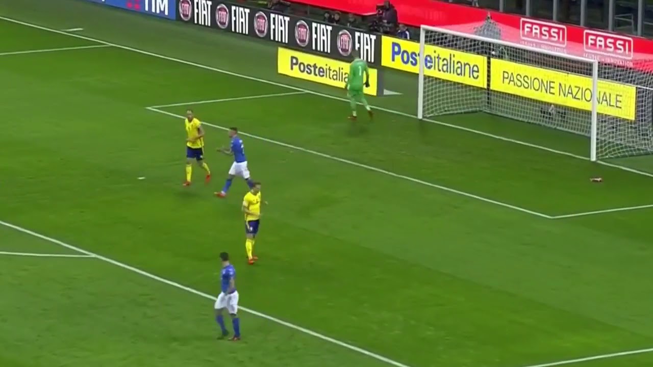 Italia-Svezia 0-0 Highlands HD 13/11/2017