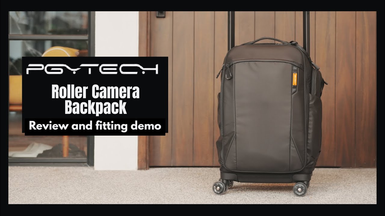 PGYTECH Roller Camera Backpack - Review and Demo