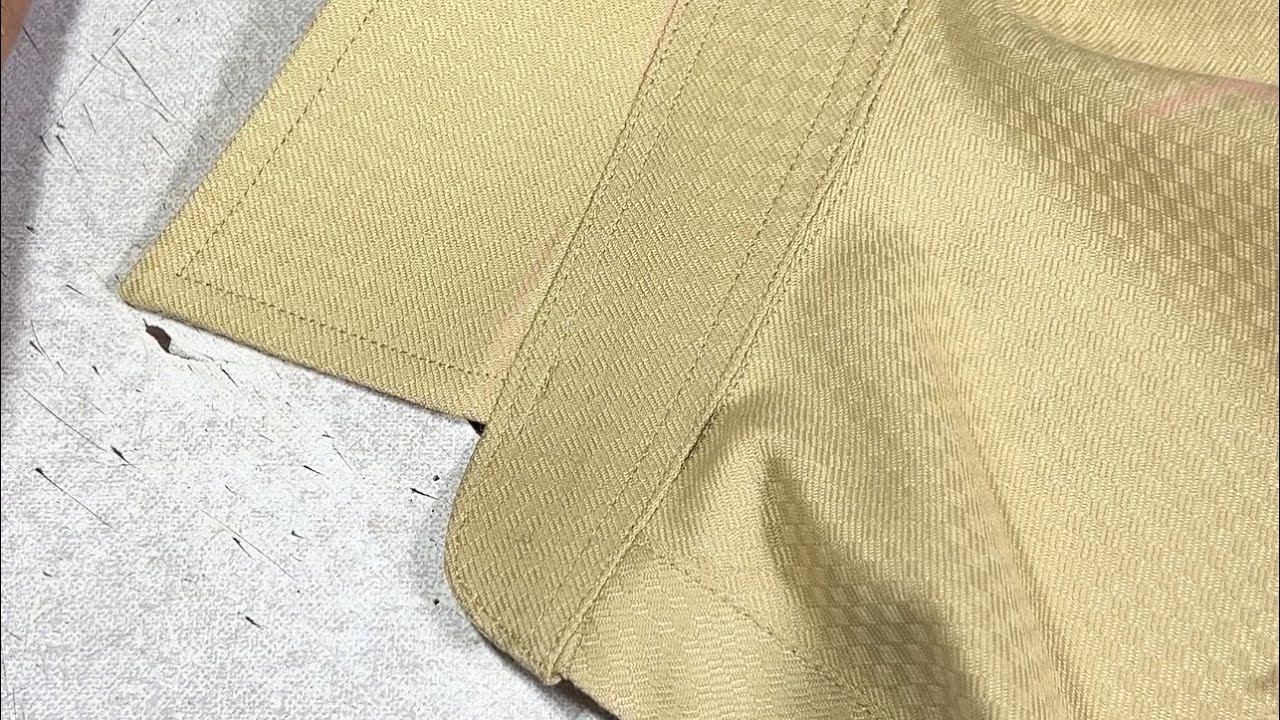 Specializing in sewing beautiful clothes Sewing sleeves 