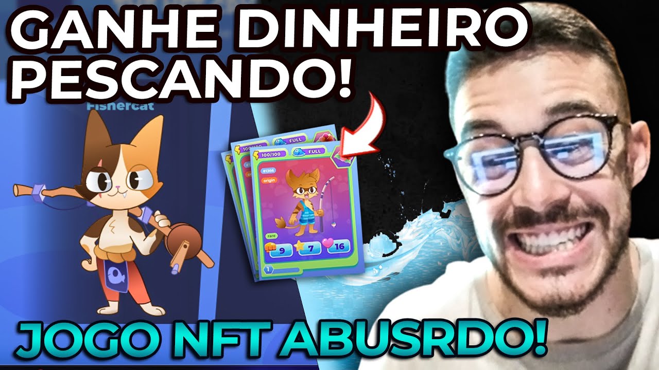 CAT ISLAND - JOGO NFT AONDE VOC&Ecirc; PESCA E GANHA DINHEIRO? DANDO NFT 200$ GRATUITO!
