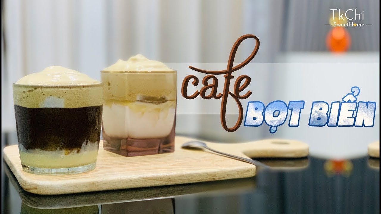 PHA CHẾ NGAY CAFE DALGONA CỰC HOT Ở HÀN QUỐC I CÀ PHÊ SỦI BỌT I SỮA TƯƠI CAFE BỌT BIỂN