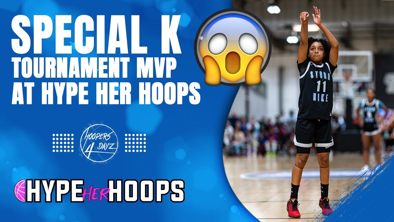 Special K led her team to a championship with an MVP Performance!!