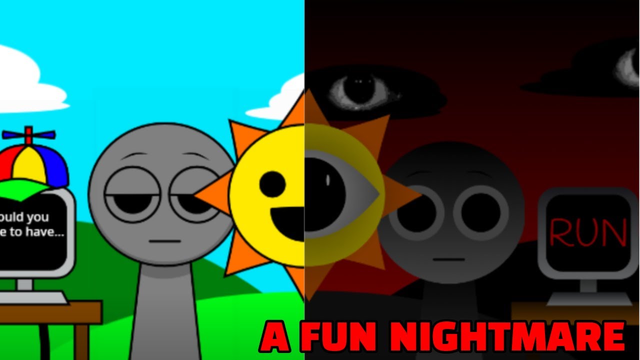 A FUN NIGHTMARE REMIX!!! || Incredibox - Sprunki ||