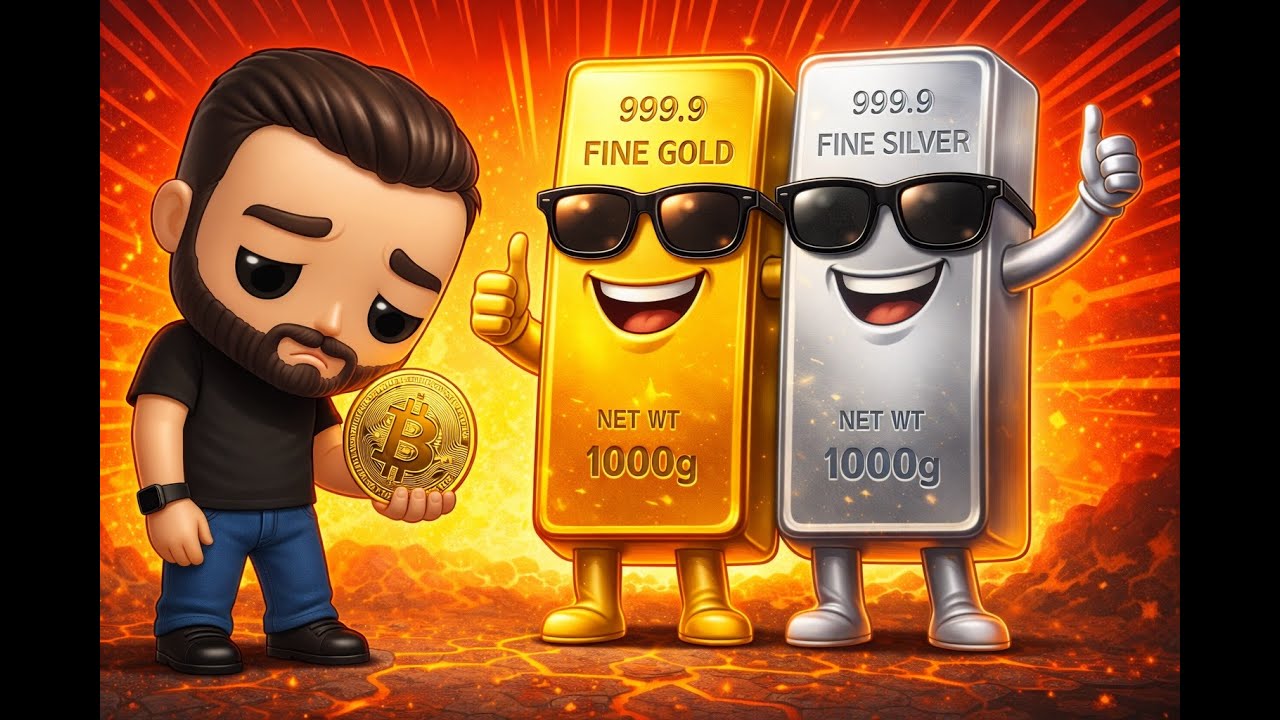 BTC segue LATERAL com OURO E PRATA em NOVAS MÁXIMAS...  | Hora do Brunch #1010